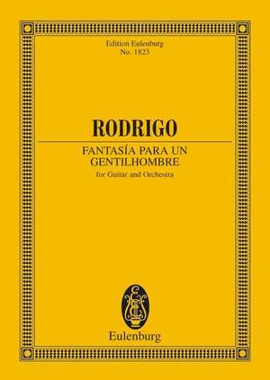 Rodrigo, J: Fantasía para un gentilhombre