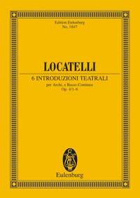 Locatelli, P A: 6 Introduzioni teatrali op. 4/1-6 Vol. 1