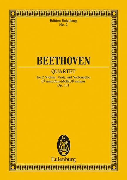 Beethoven: String Quartet C# minor op. 131