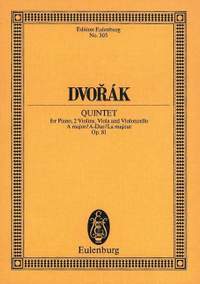 Dvorák, A: Piano Quintet A major op. 81 B 155