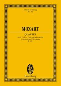 Mozart, W A: String Quartet D minor KV 421