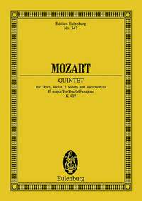 Mozart, W A: Quintet Eb major KV 407
