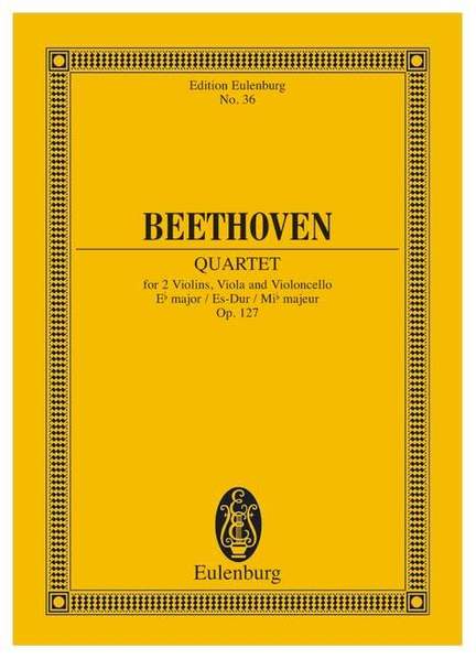 Beethoven: String Quartet Eb major op. 127