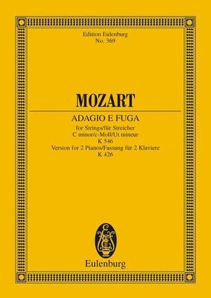 Mozart, W A: Adagio and Fugue C minor KV 546