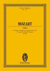 Mozart, W A: Trio Eb major KV 498
