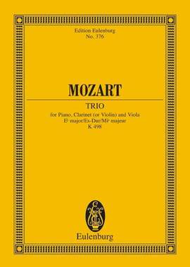 Mozart, W A: Trio Eb major E flat major