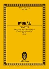 Dvořák, A: String Quartet Eb major op. 51 B 92