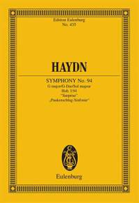 Haydn, J: Symphony No. 94 G major, "Surprise" Hob. I: 94
