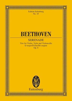 Beethoven, L v: String Trio D major op. 8