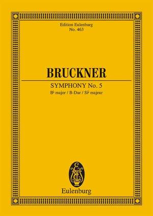 Bruckner: Symphony No. 5 Bb major