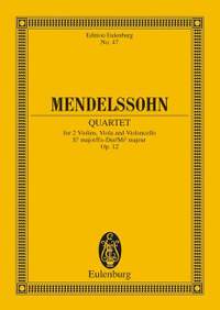 Mendelssohn: String Quartet Eb major op. 12