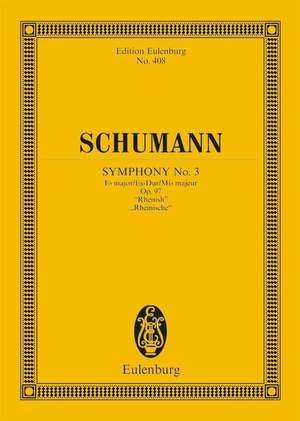 Schumann, R: Symphony No. 3 Eb major op. 97