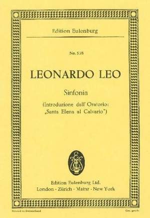 Leo, L: Sinfonia G minor