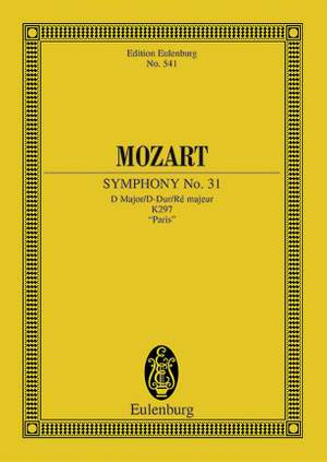 Mozart, W A: Symphony No. 31 D major KV 297