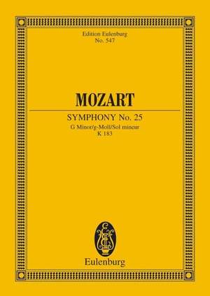 Mozart, W A: Symphony No. 25 G minor KV 183