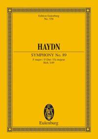 Haydn, J: Symphony No. 89 F major Hob. I: 89