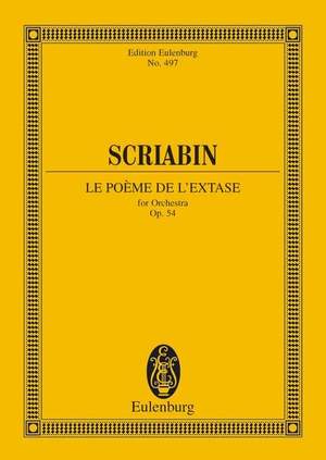 Scriabin: Le Poème de l'extase op. 54