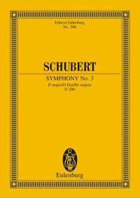 Schubert: Symphony No. 3 D major D 200