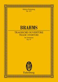 Brahms, J: Tragic Overture op. 81