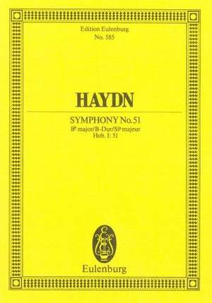Haydn, J: Symphony No. 51 Bb major Hob. I: 51