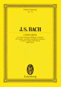 Bach, J S: Concerto E major BWV 1042