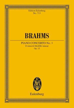 Brahms, J: Piano Concerto No. 1 D minor op. 15