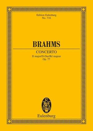 Brahms, J: Violin Concerto D Major op. 77