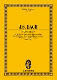 Bach, J S: Double Concerto D minor BWV 1043