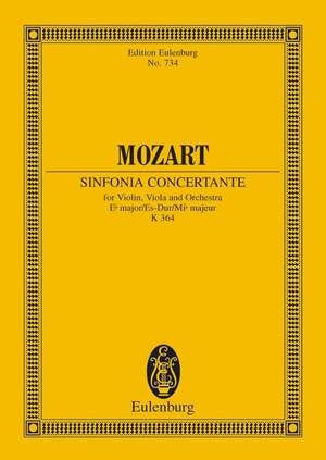 Mozart, W A: Sinfonia concertante Eb major KV 364