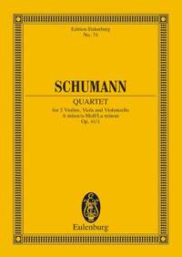 Schumann, R: Streichquartett a-Moll A minor op. 41/1