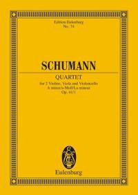 Schumann, R: String Quartet A minor op. 41/1