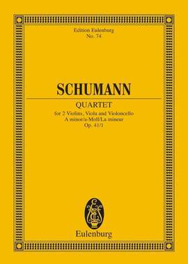 Schumann, R: Streichquartett a-Moll A minor op. 41/1