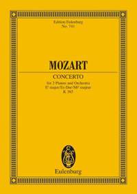 Mozart, W A: Concerto Eb major KV 365