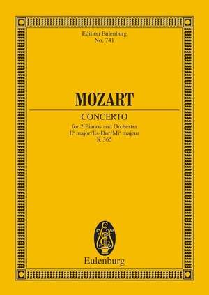 Mozart, W A: Concerto Eb major KV 365