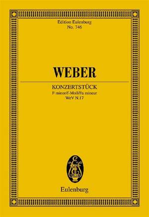 Weber: Concerto work F minor op. 79