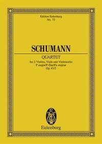Schumann, R: String Quartet F major F major op. 41/2