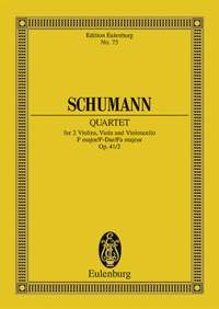 Schumann, R: String Quartet F major op. 41/2