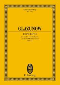 Glazunov, A: Concerto A minor op. 82
