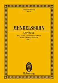 Mendelssohn: String Quartet A minor op. 13