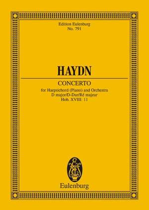 Haydn, J: Concerto D major Hob. XVIII: 11