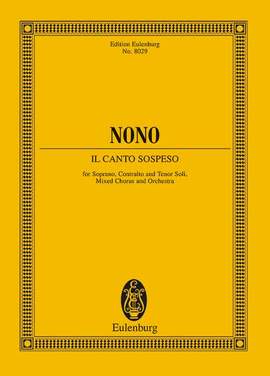 Nono, L: Il canto sospeso