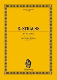 Strauss, R: Burleske D minor o. Op. AV 85 TrV 145