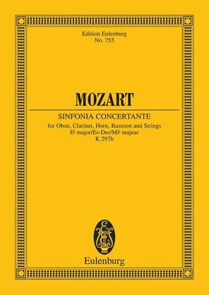 Mozart, W A: Sinfonia concertante Eb major KV 297b / KV Anh. I Nr. 9