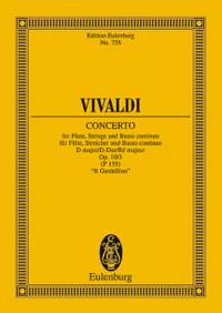 Vivaldi, A L: Concerto D major op. 10/3 RV 428/PV 155