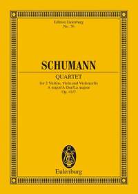 Schumann, R: Streichquartett A-Dur A major op. 41/3