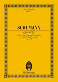 Schumann, R: String Quartet A major op. 41/3