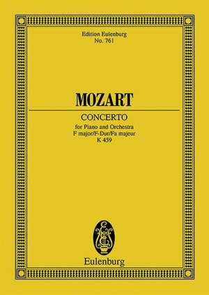Mozart, W A: Piano Concerto No. 19 F major KV 459