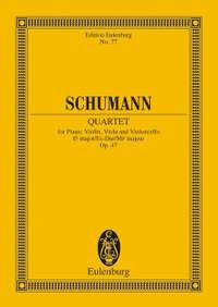 Schumann, R: Piano Quartet Eb major op. 47
