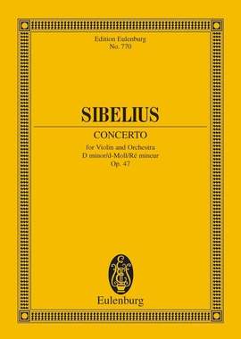 Sibelius, J: Violinkonzert d-Moll D minor op. 47