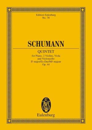 Schumann, R: Piano Quintet Eb major op. 44